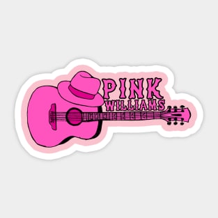 Hat & Guitar Logo Sticker